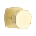 Double Dummy Octagon Knob in Satin Brass U679863