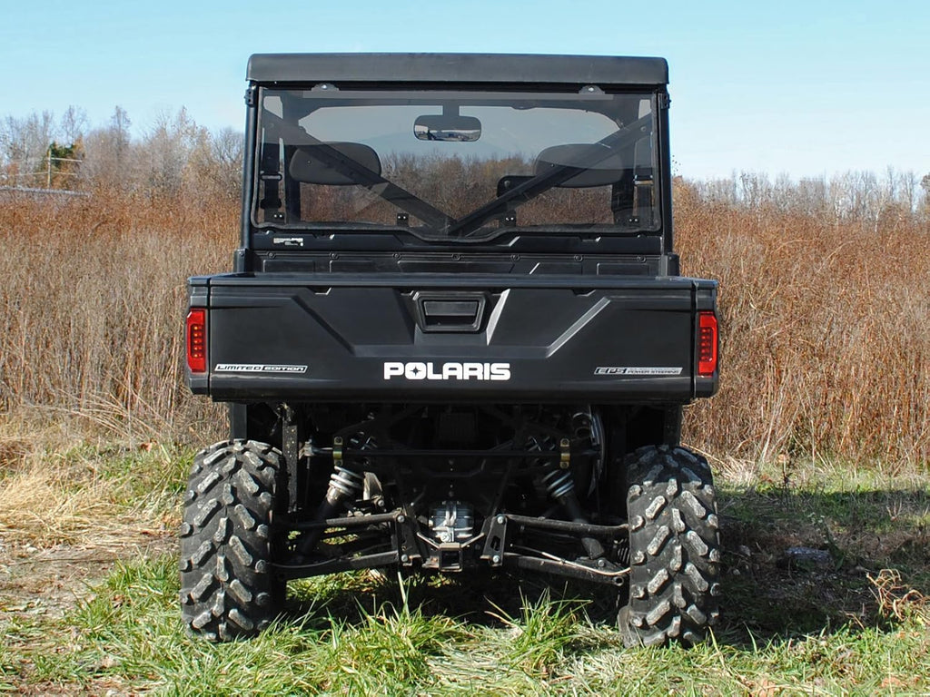 Rear Windshield for Polaris Ranger 900 / Crew, 1/4 Thick Light Tint Polycarbonate A162