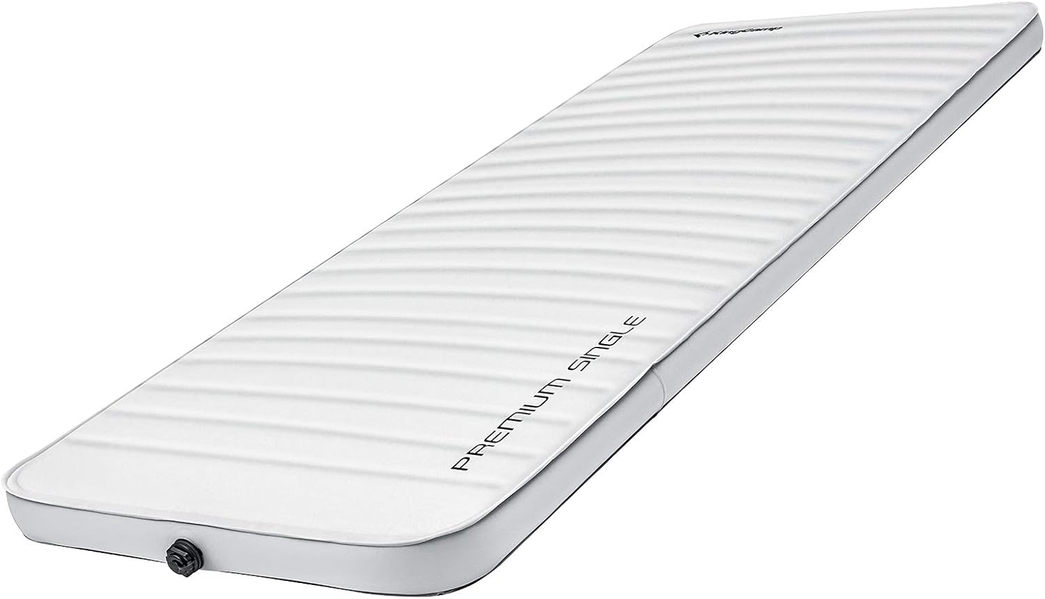 Self-Inflating Camping Sleeping Pad with 3D Sides, Black & Gray P15174
