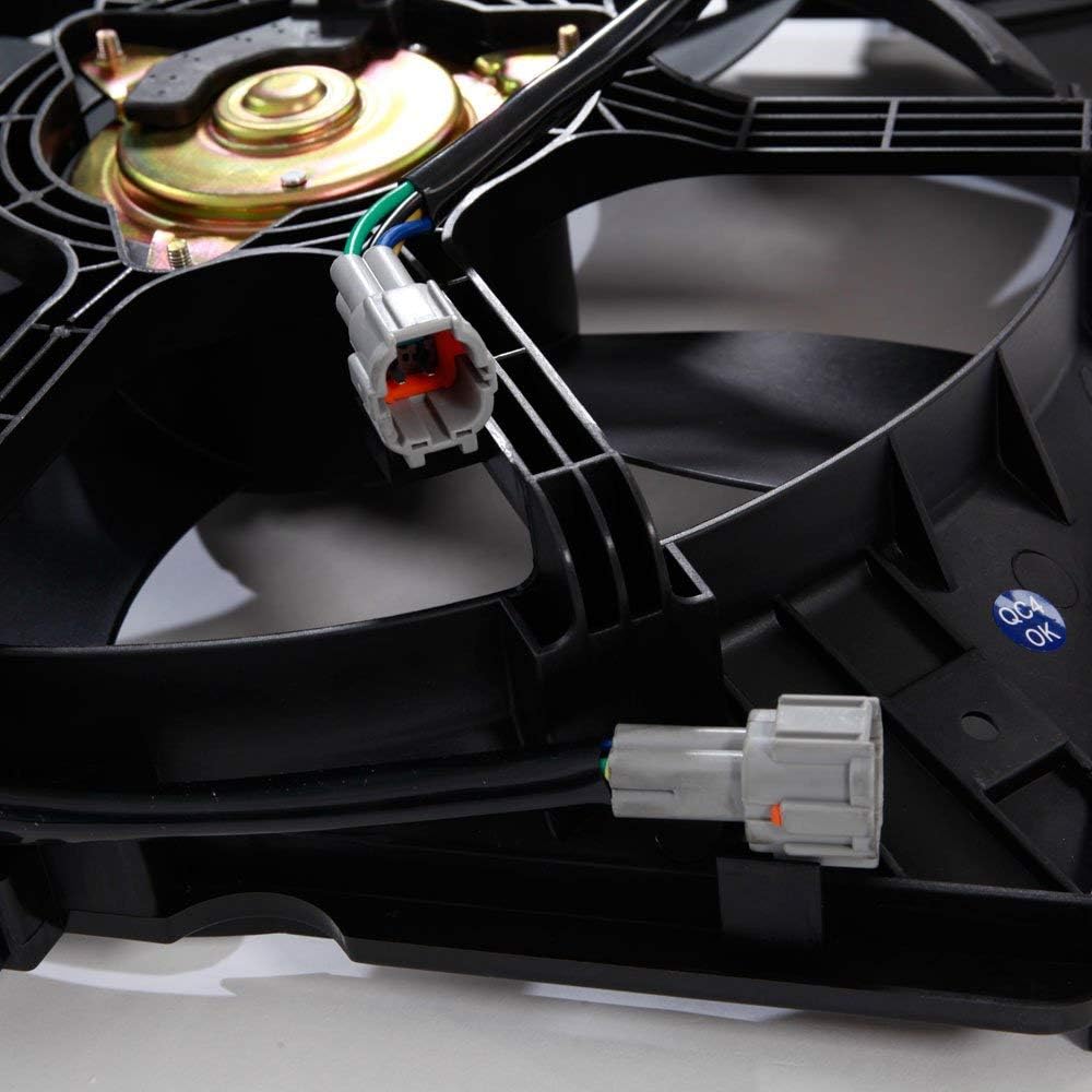Dual Radiator A C Condenser Cooling Fan Motor Assembly K6870