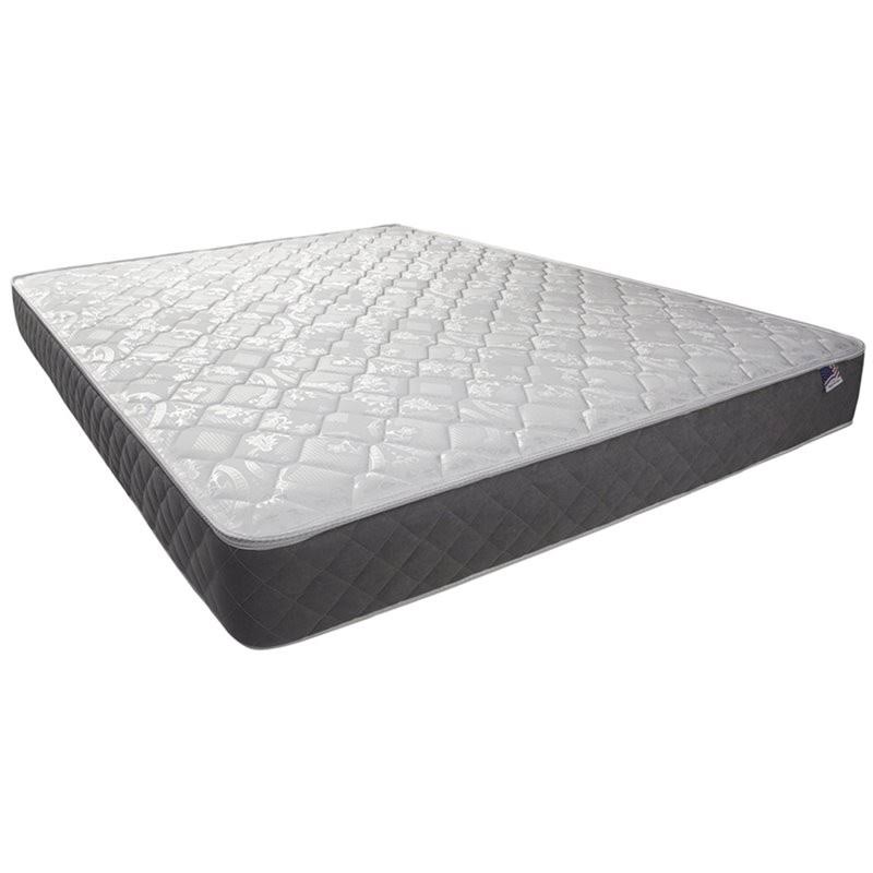 White Fabric King Tight Top Mattress W294
