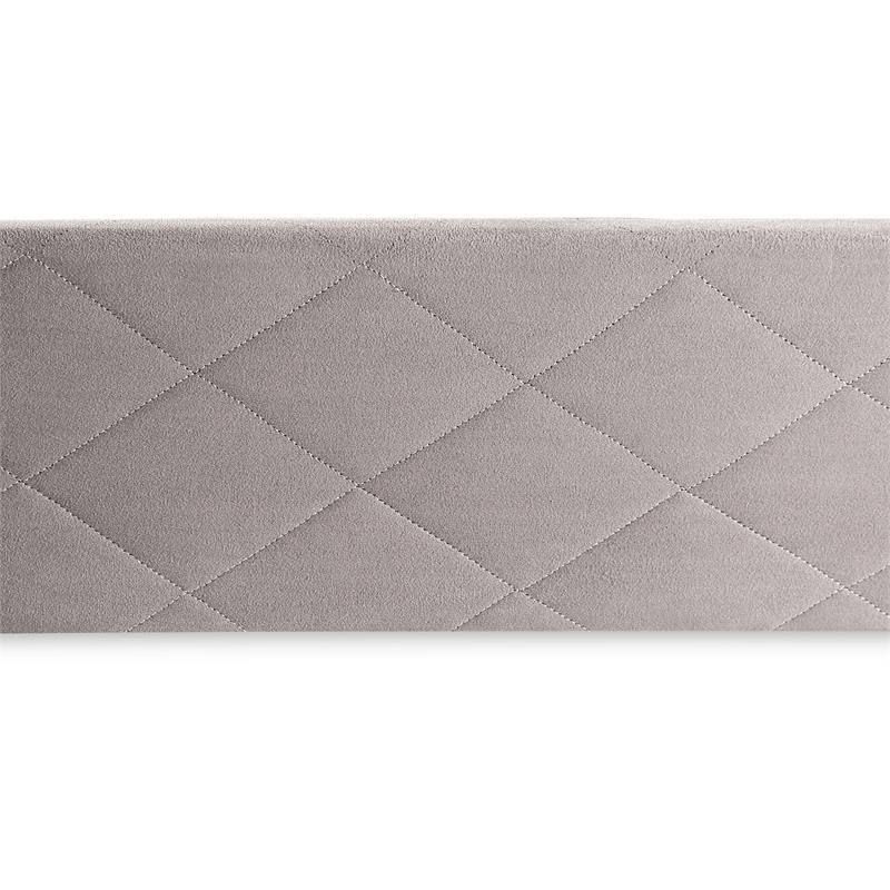 White Fabric King Tight Top Mattress W294