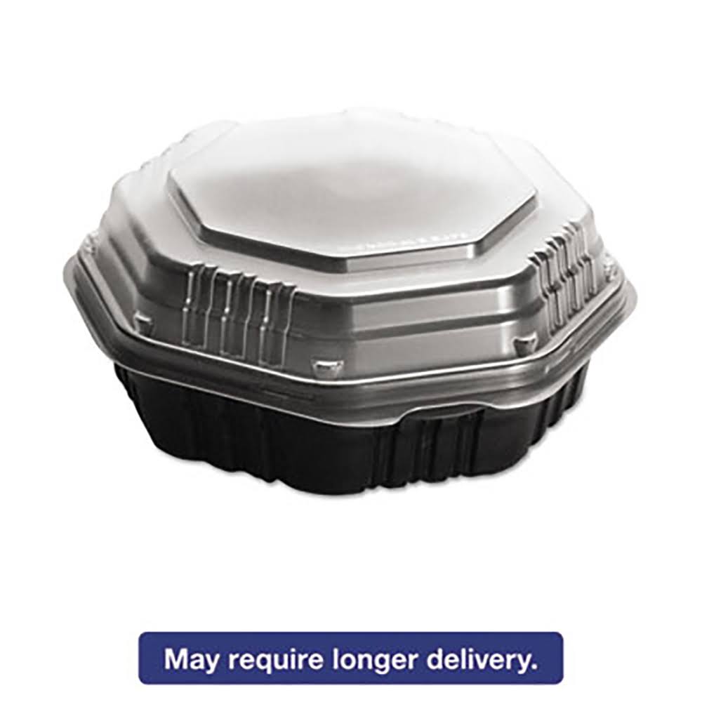 Black-clear 31oz Containers C6602