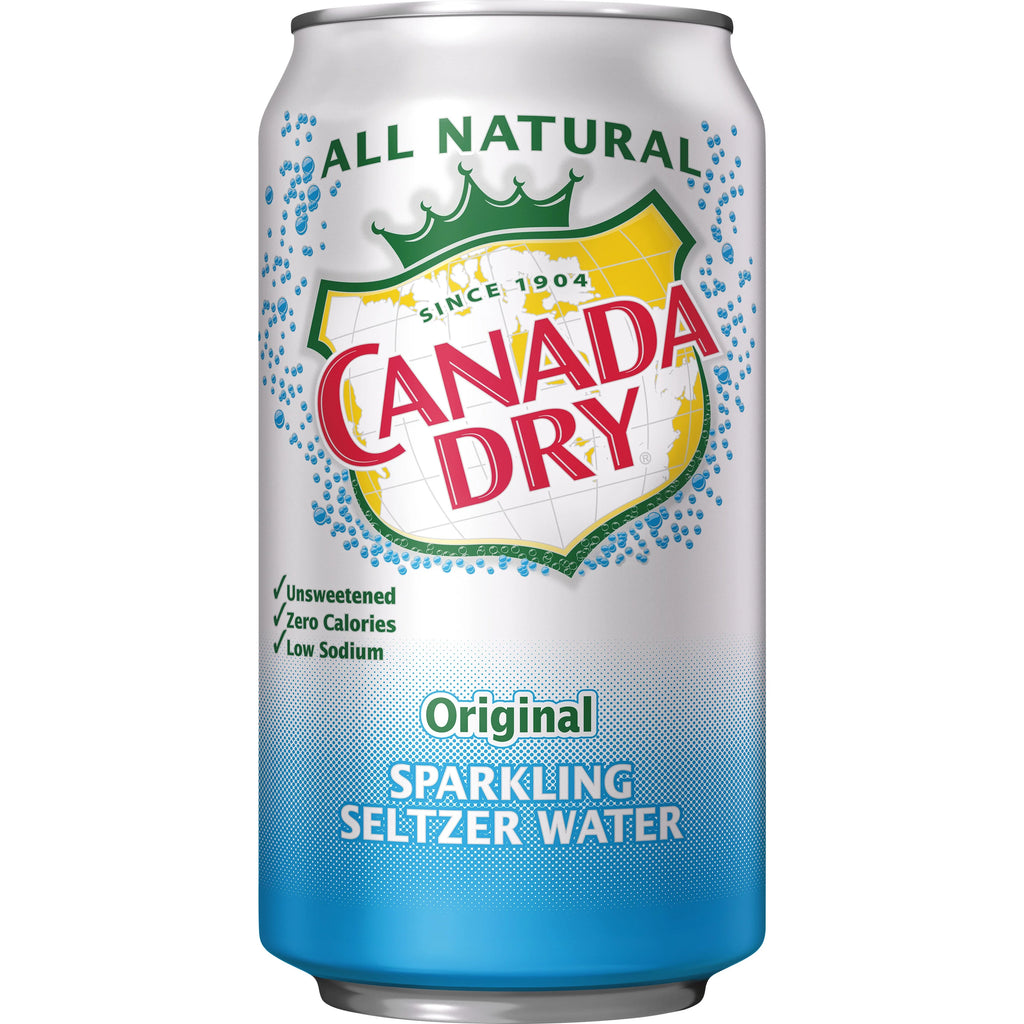 12 Pack Sparkling Seltzer Water, 12 fl oz cans Q246893