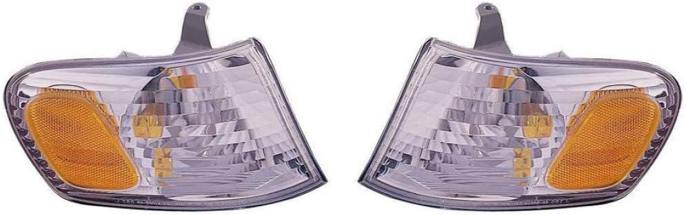 Pack of 2 Front Signal Light for Toyota Corolla U125416
