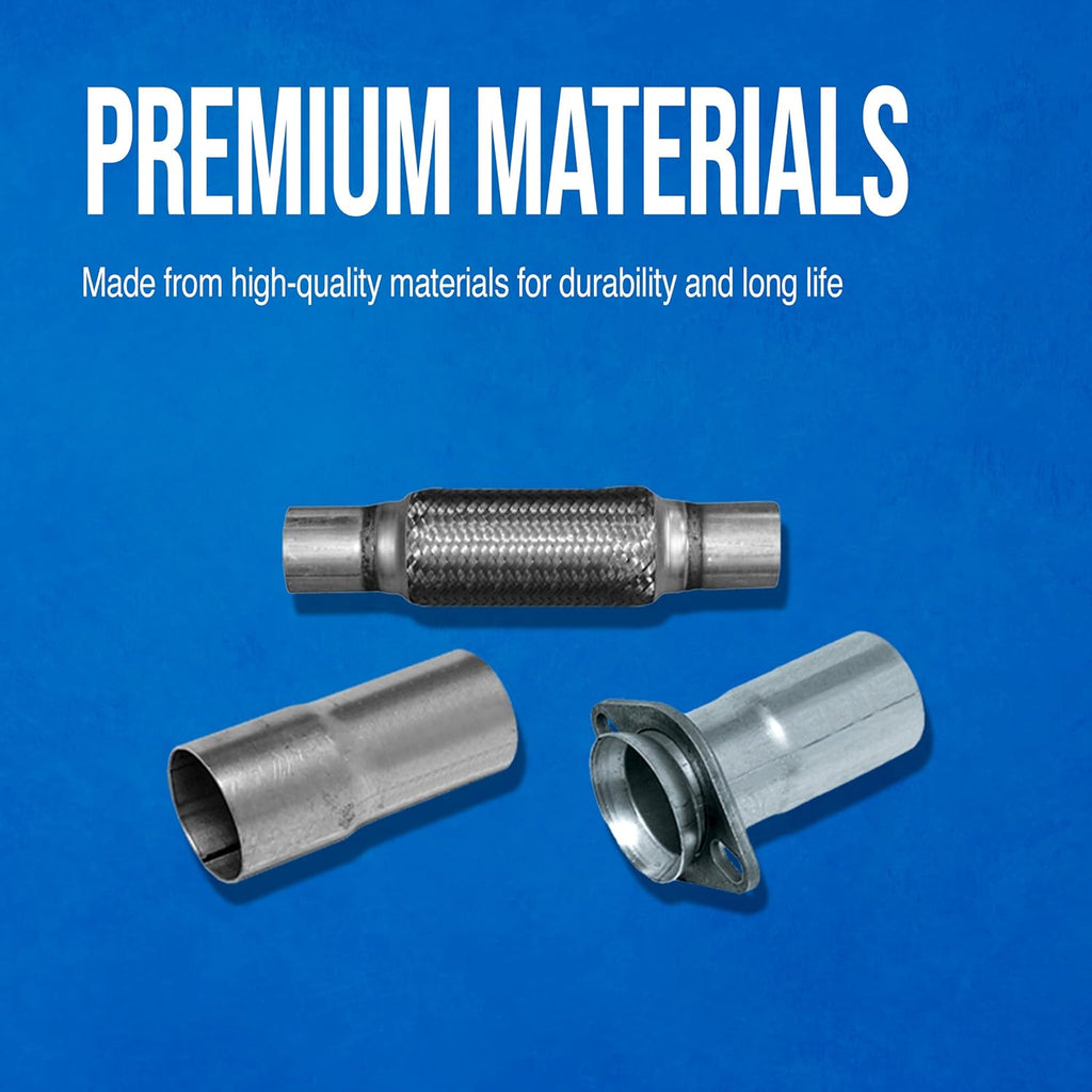 Exhaust Pipe 300 inch long 1.25 inch Diameter Pack of 2 X969687