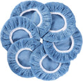 Cotton Polishing Bonnet Buffing Pad Cover for 5 to 6 Car Polisher Pack of 6Pcs Z853