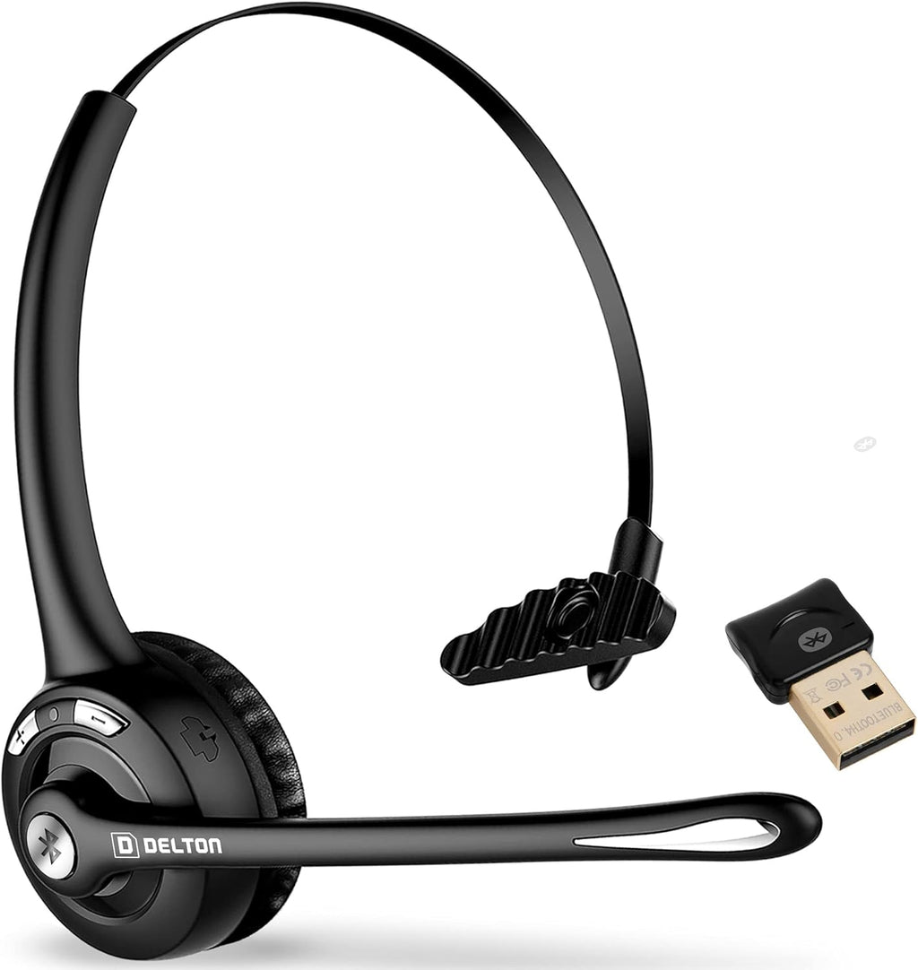 Wireless Over The Head Bluetooth Headset with Microphone M581565