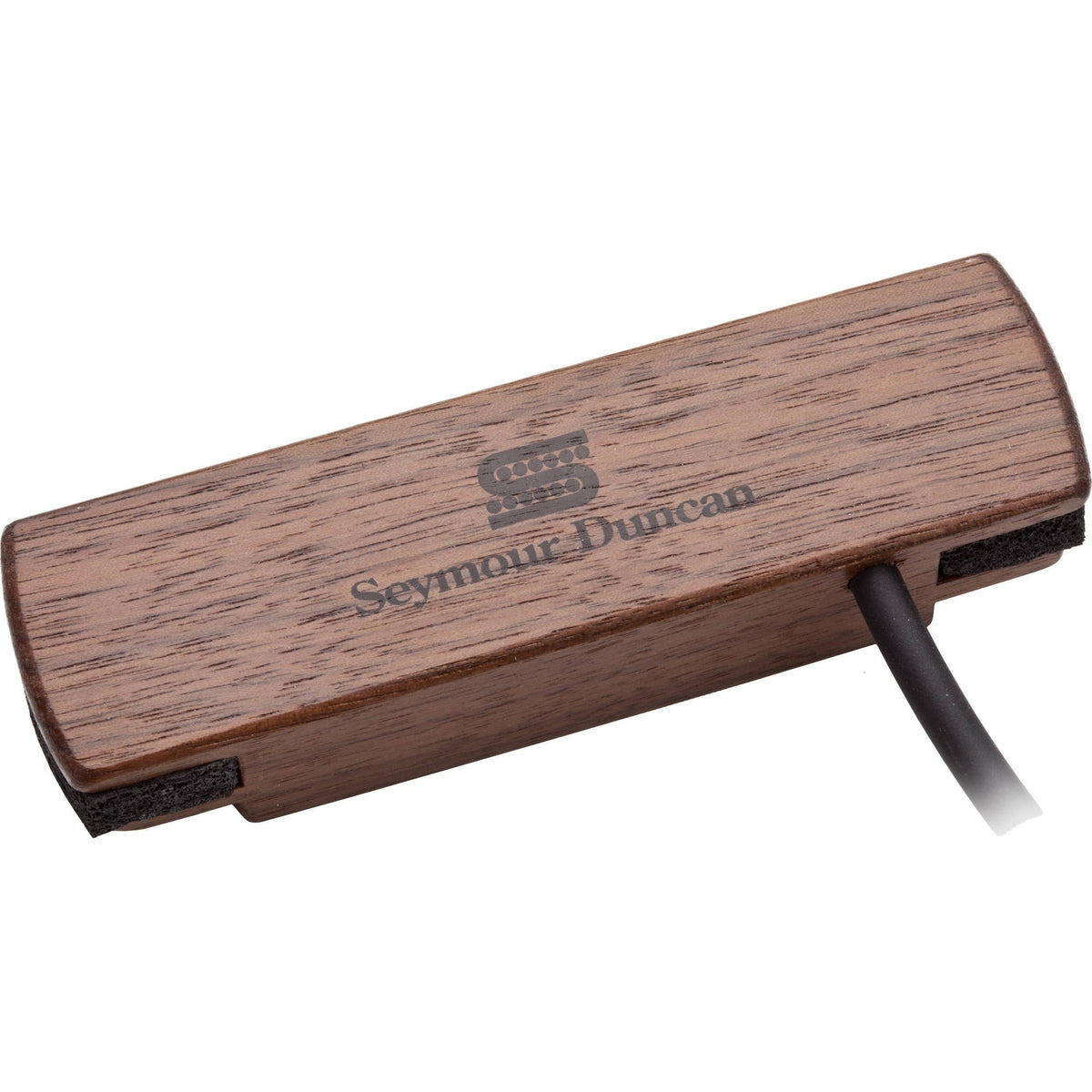 Walnut Hum-Canceling Acoustic Soundhole Pickup M566