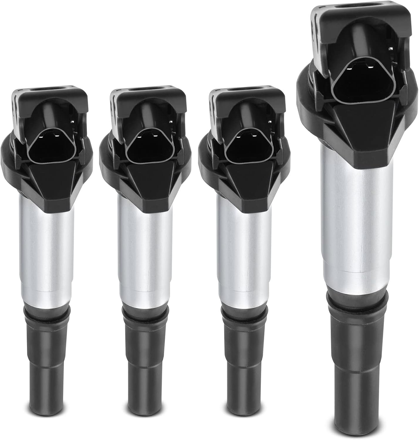 Ignition Coil Pack Compatible with Mini Cooper 2007-2013 L4 1.6L 4-PC Set V500761
