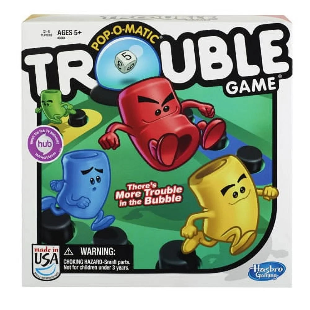 Trouble Board Game for 2-4 Players S699438
