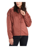 Brown Zippered Hooded Wind Breaker Jacket N1192