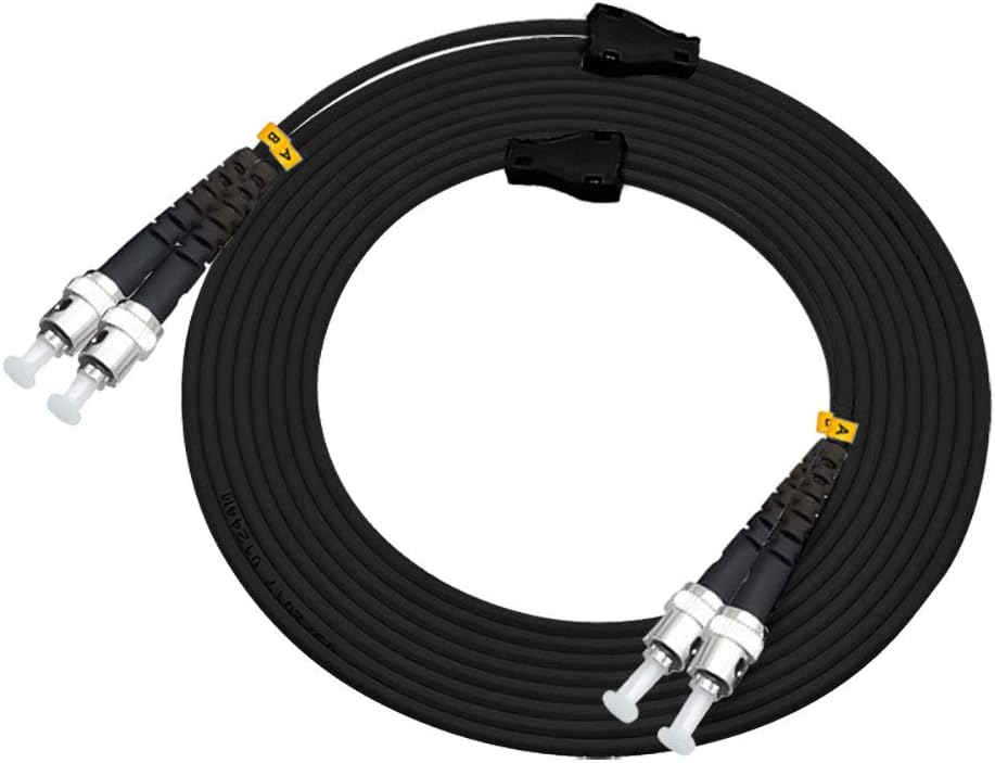 50M LC to LC Outdoor Armored Duplex 9/125 SM Fiber Optic Cable Singlemode G37189