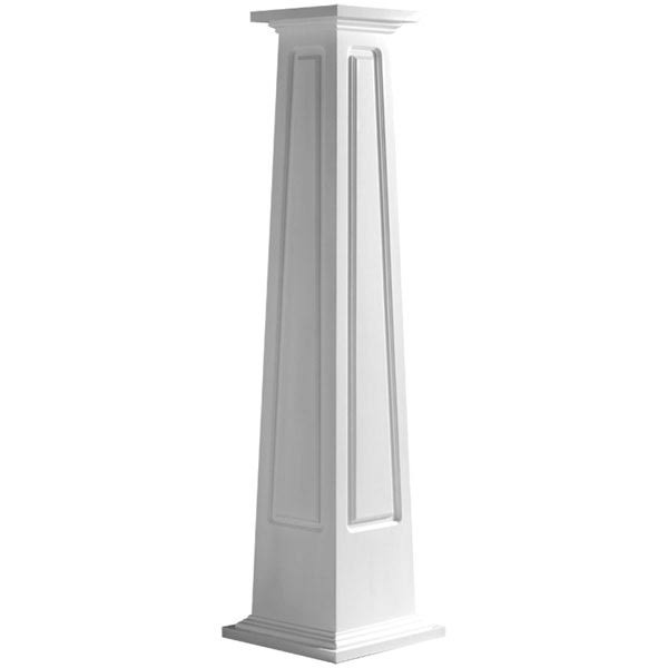 Raised Panel Column with Standard Capital & Base C713575