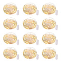 12 Pack 7 feet 20 Led Battery Operated String Lights P527861
