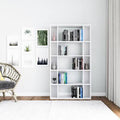 White Standard Bookcase F325