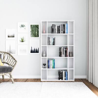 White Standard Bookcase F325