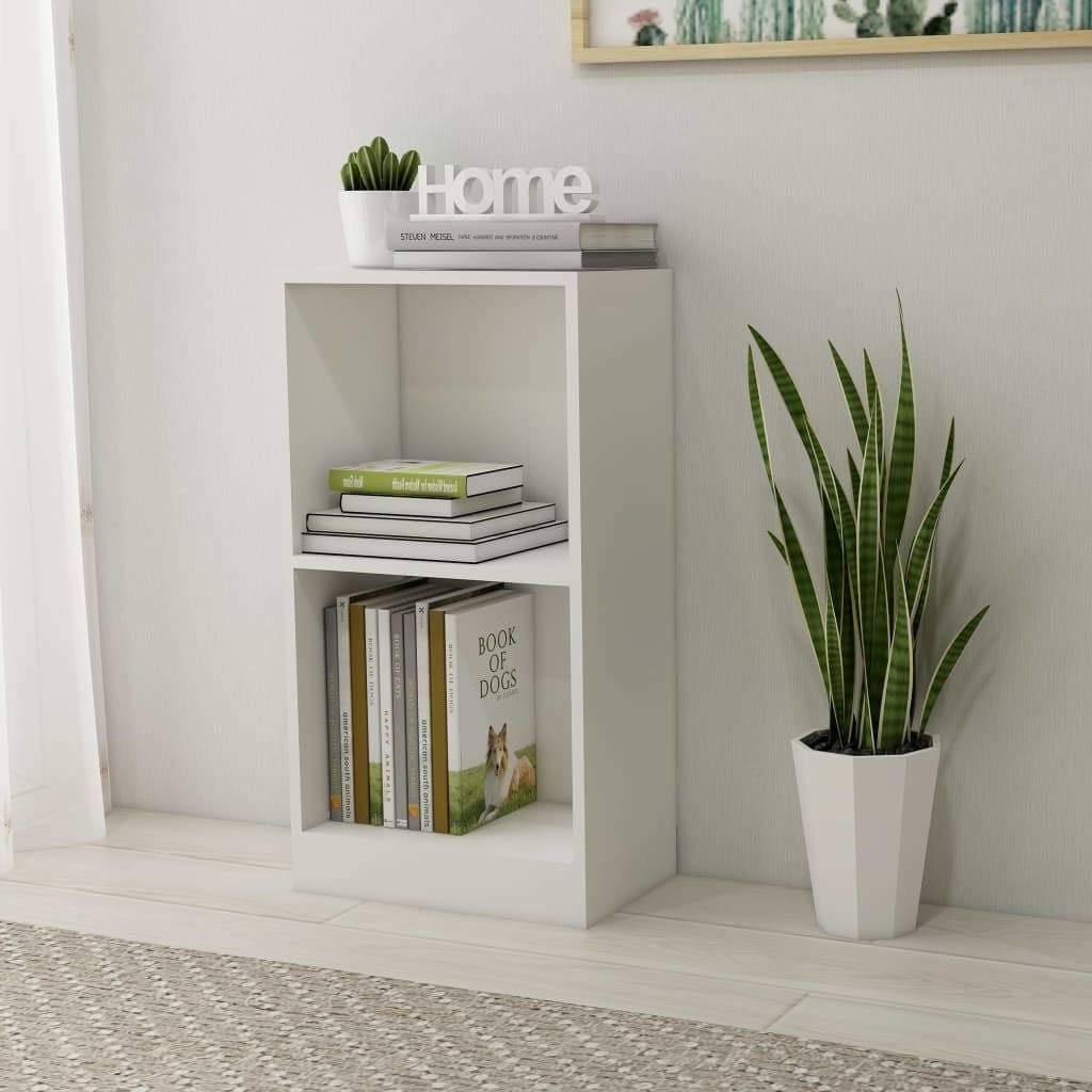 White 4-Tier Book Cabinet W636