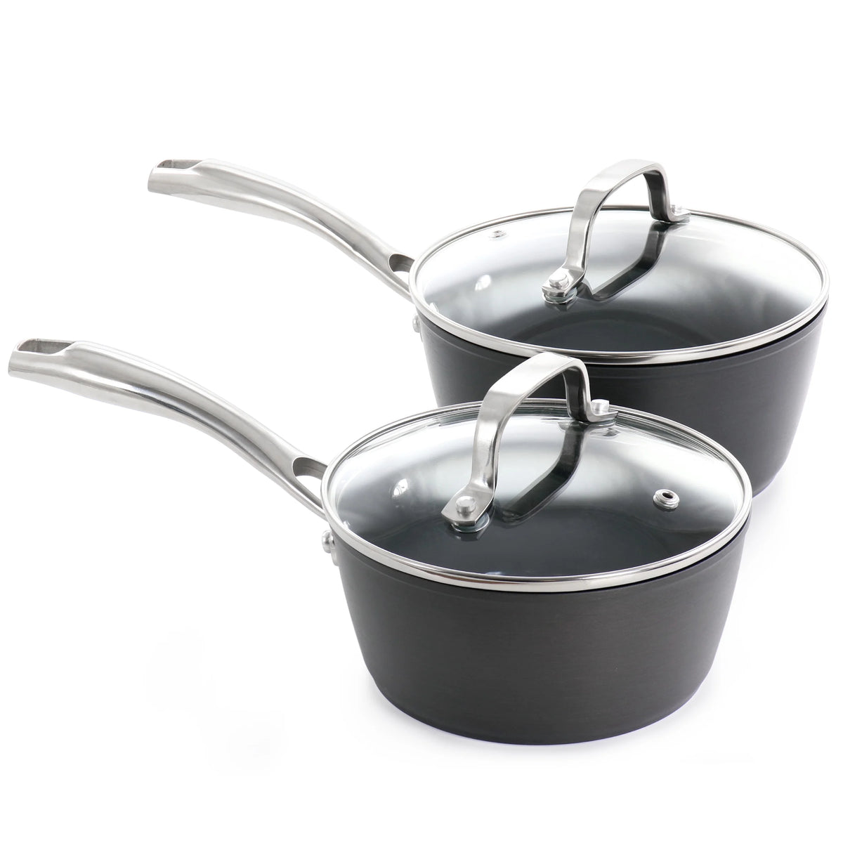 10 Piece Aluminum Ceramic Nonstick Cookware Set in Blue K397