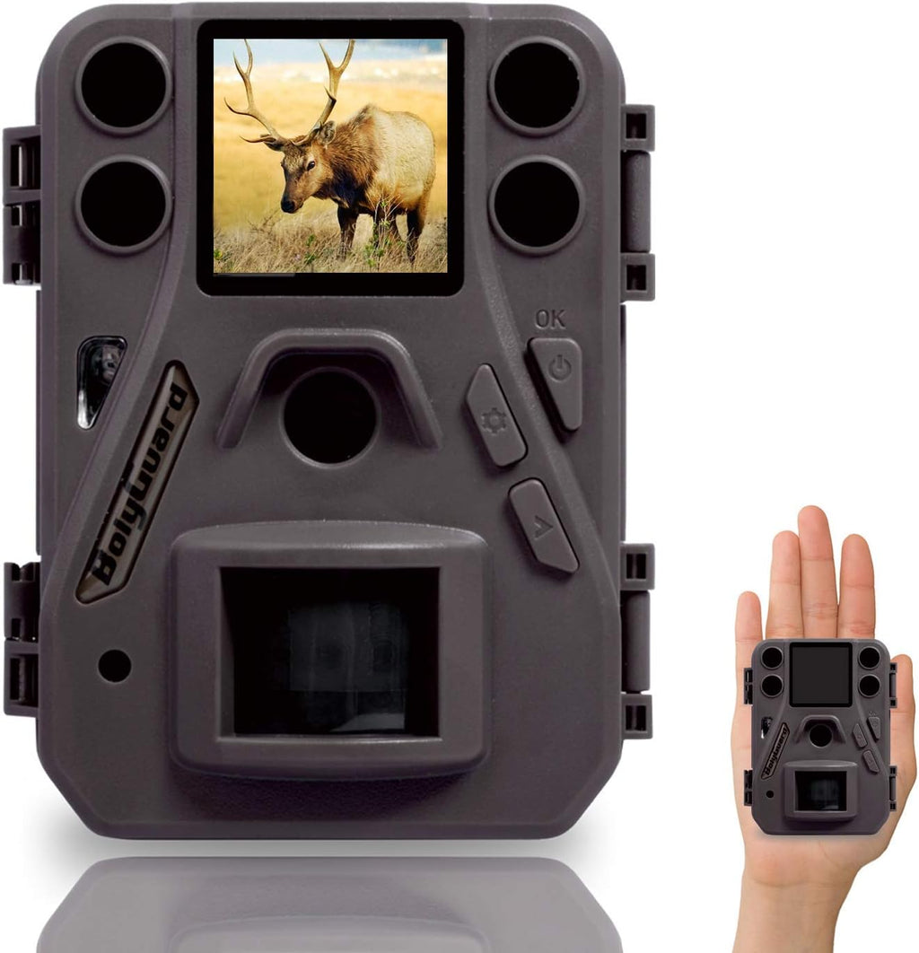 18MP 940nm Black IR No Glow Night Vision Waterproof Wildlife Game Camera Pack of 2 S394240