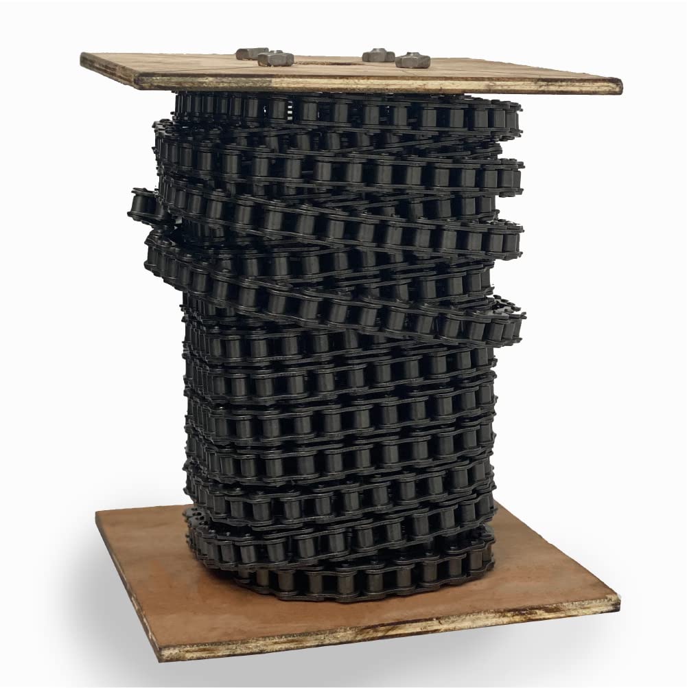 50 Feet Carbon Steel Roller Chain with Connecting Links N1026