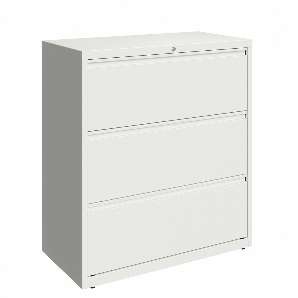 White 3-Drawer Lateral File Cabinet K1363