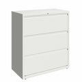 White 3-Drawer Lateral File Cabinet K1363