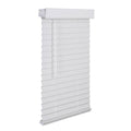 White Faux Wood Blind M59595