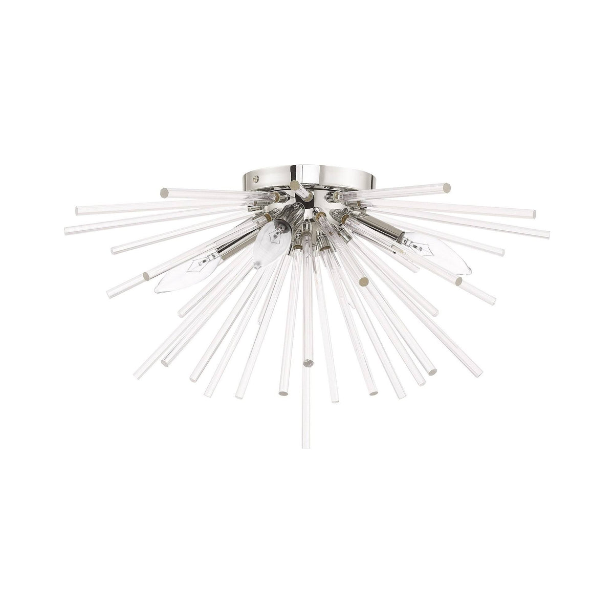 4 Light Satin Brass Ceiling Mount G720