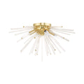 4 Light Satin Brass Ceiling Mount G720