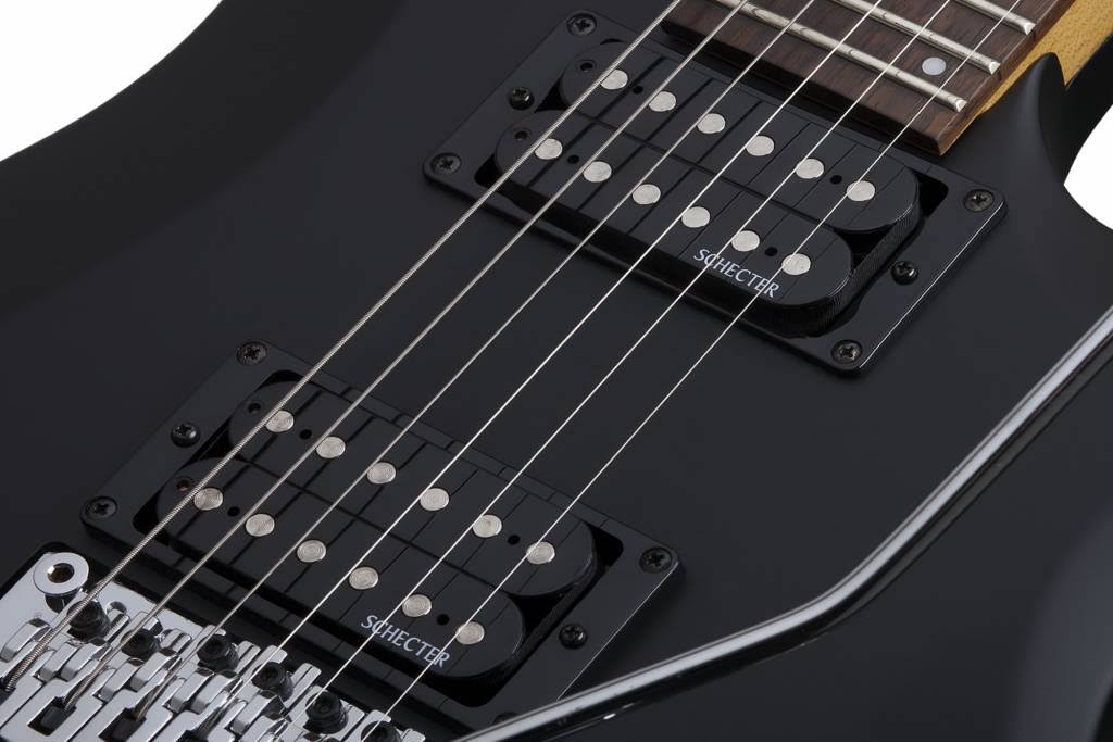 Satin Black Left Handed Electric Guitar V6028