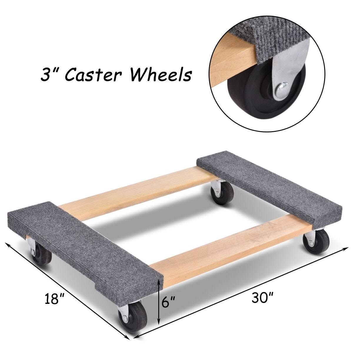 Furniture Moving Carrier Dolly with Casters Y743