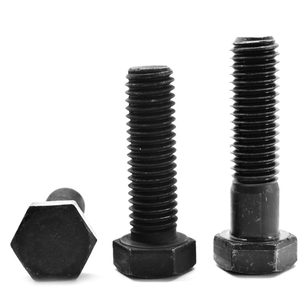 7/8x22-14 x 8 1/2x22 Fine Thread Grade 5 Hex Cap Screw Black Oxide B422049