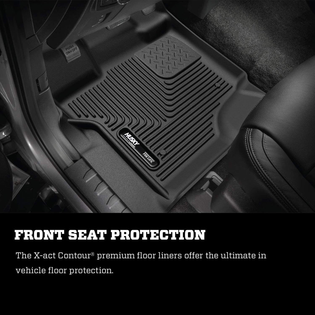 Black Front & 2nd Seat Floor Liners 3 Pcs B705