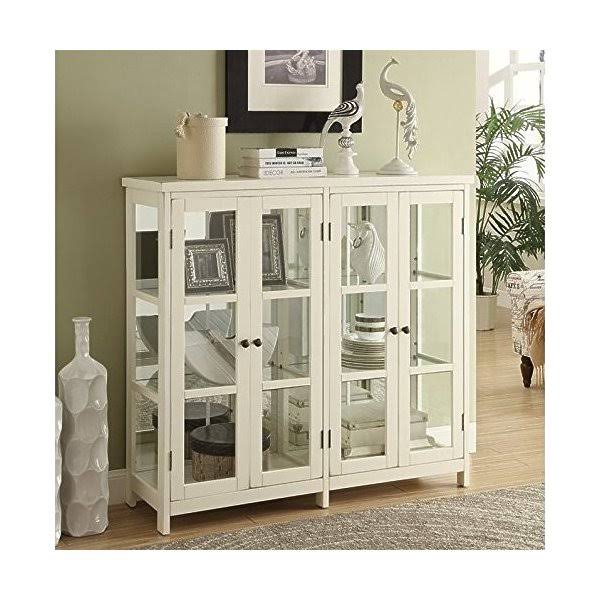 White Accent Display Cabinet T663886