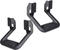 Black Powder Coated Aluminum Truck Side Step 4pcs Set D5167