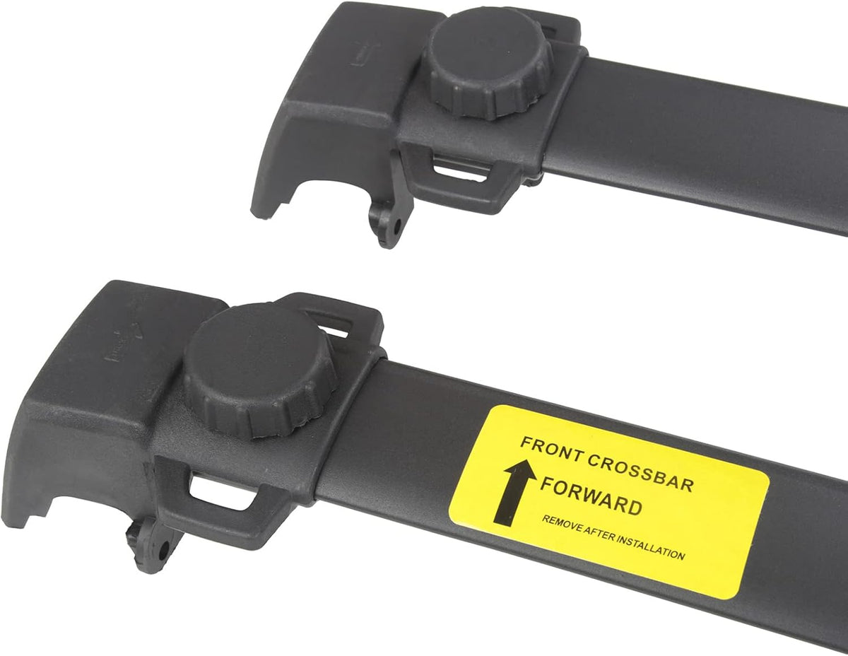 Black Roof Rack Cross Bar Rail F7416