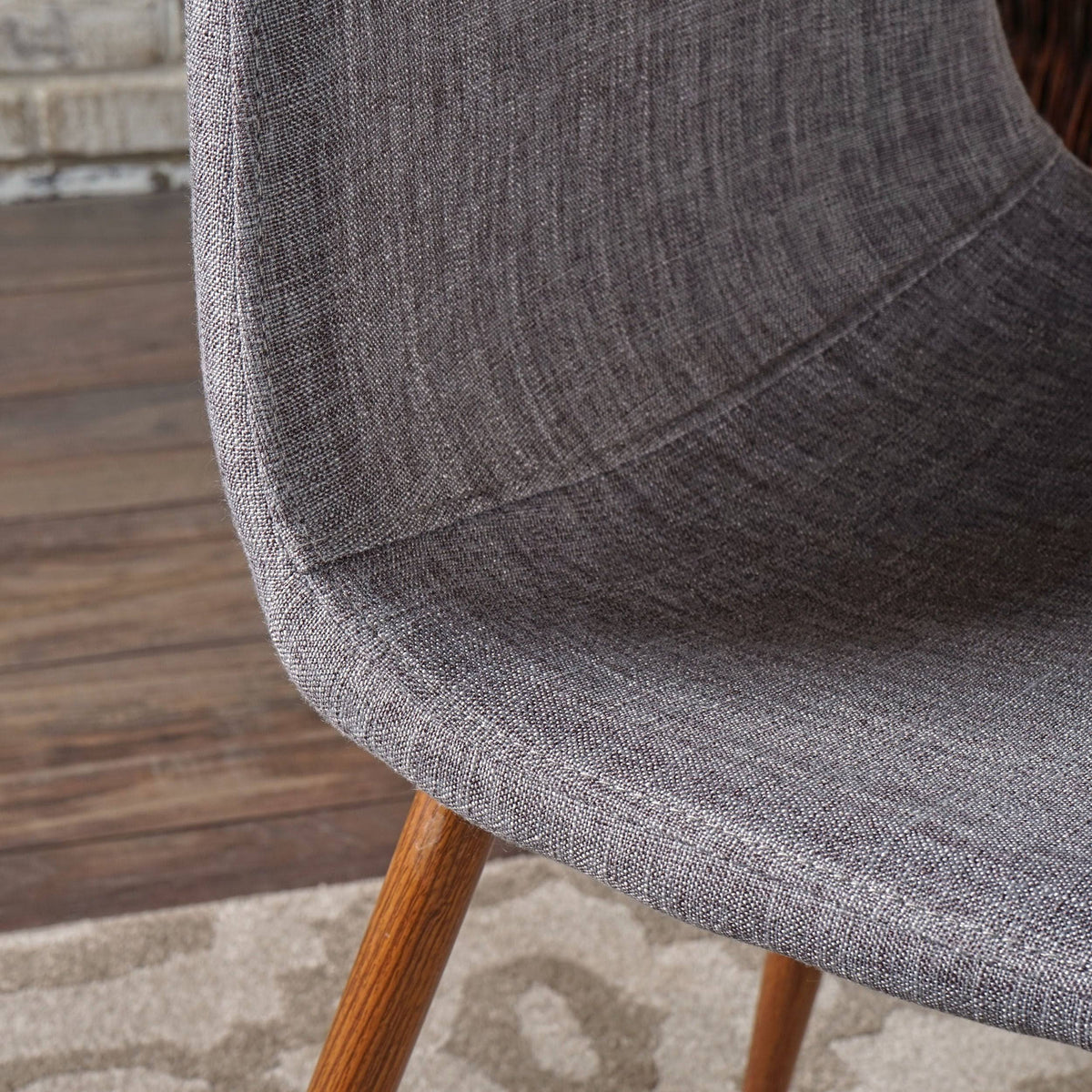 Blue Mid-Century Dining Chair W836
