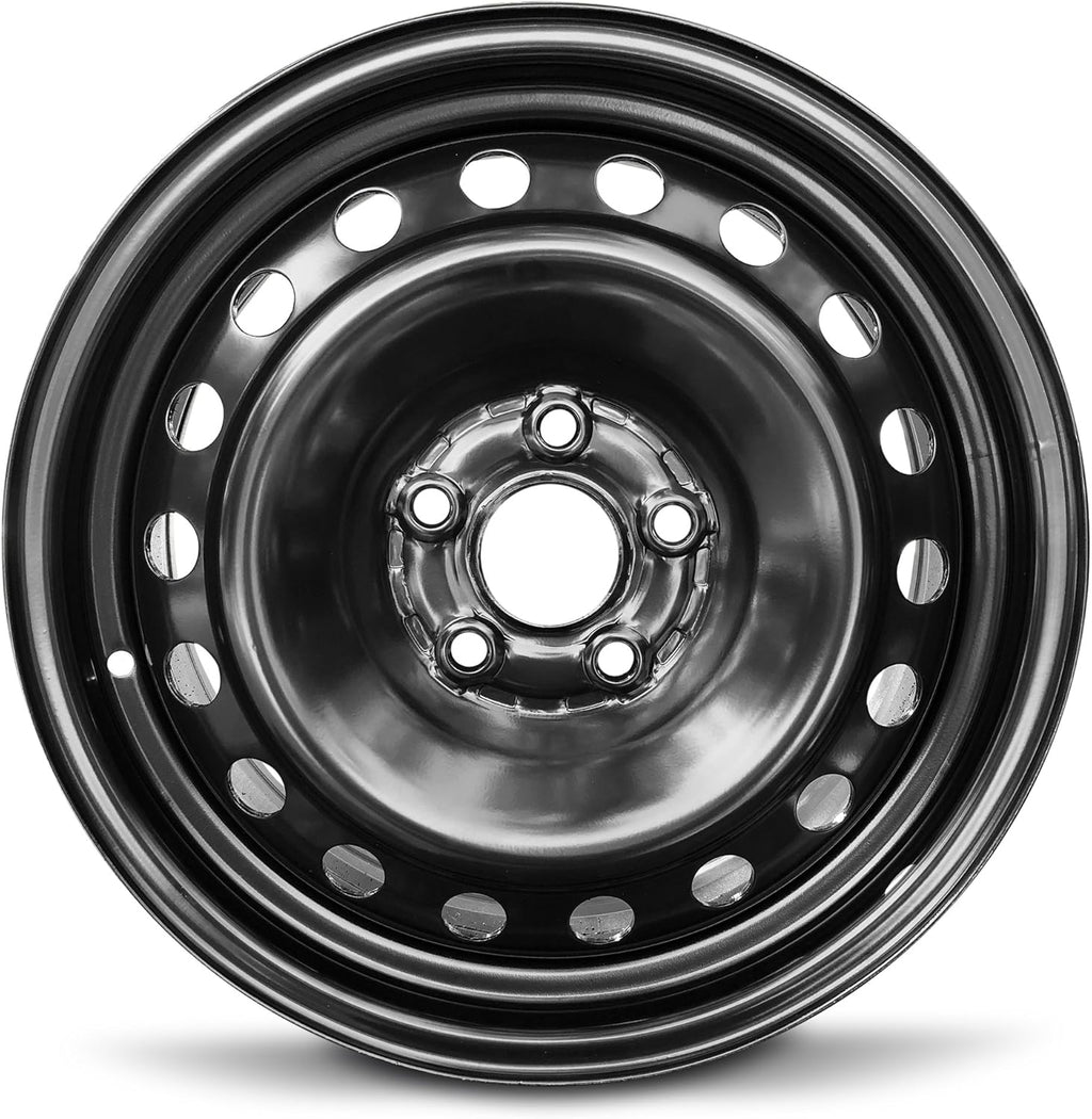 17 Inch 5 Lug Black Steel Rim O9212