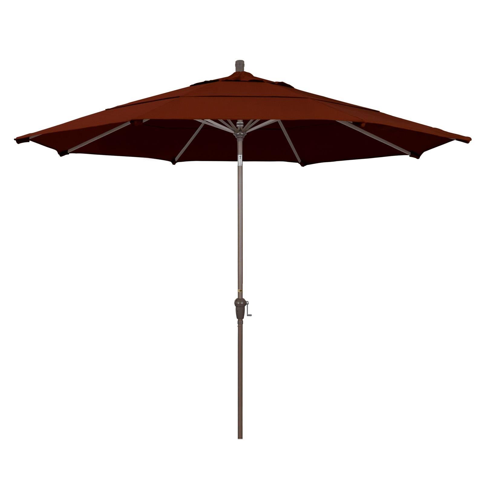 Brick 11 ft. Aluminum Patio Umbrella R9714