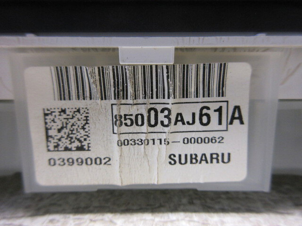 Pre-Owned 12 2012 Subaru Legacy Outback Speedometer 114K Miles OEM X6130