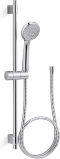 Vibrant Brushed Nickel 3-Spray Handshower with Slide Bar Kit Q8290