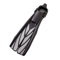 Silver Large Open Heel Split Fins S50757