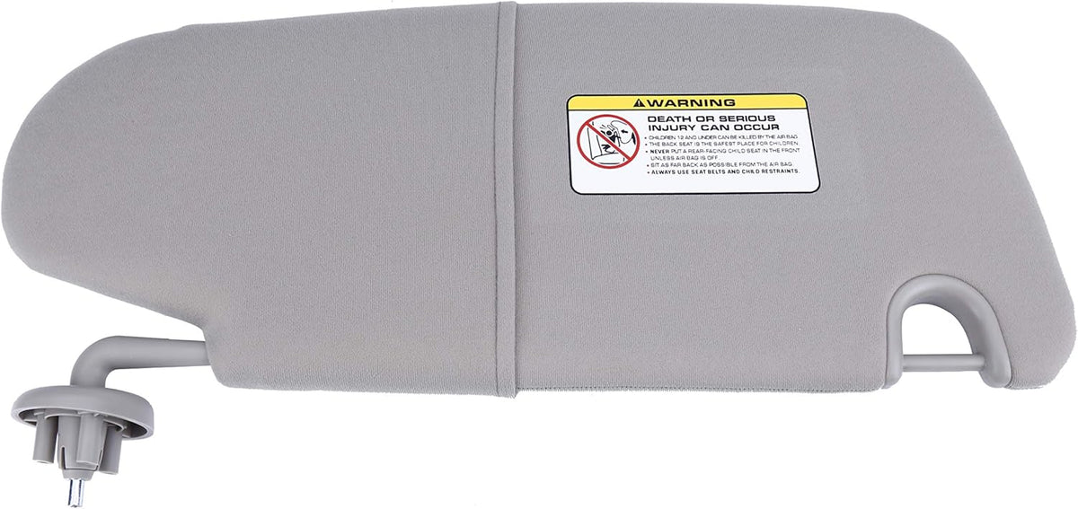 Left Driver Side Sun Visor Gray Pack of 2 H7609