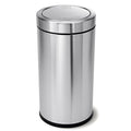 Brushed Stainless Steel Swing Top Bin G50371