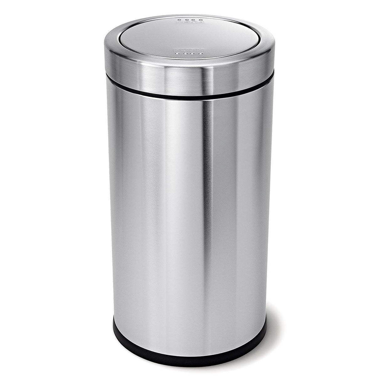 Brushed Stainless Steel Swing Top Bin G50371
