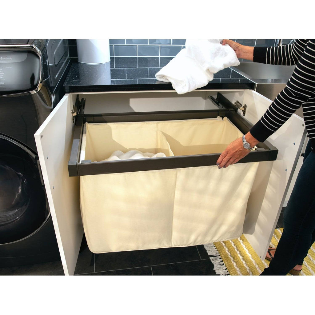 Pull-Out Laundry Hamper Basket W101
