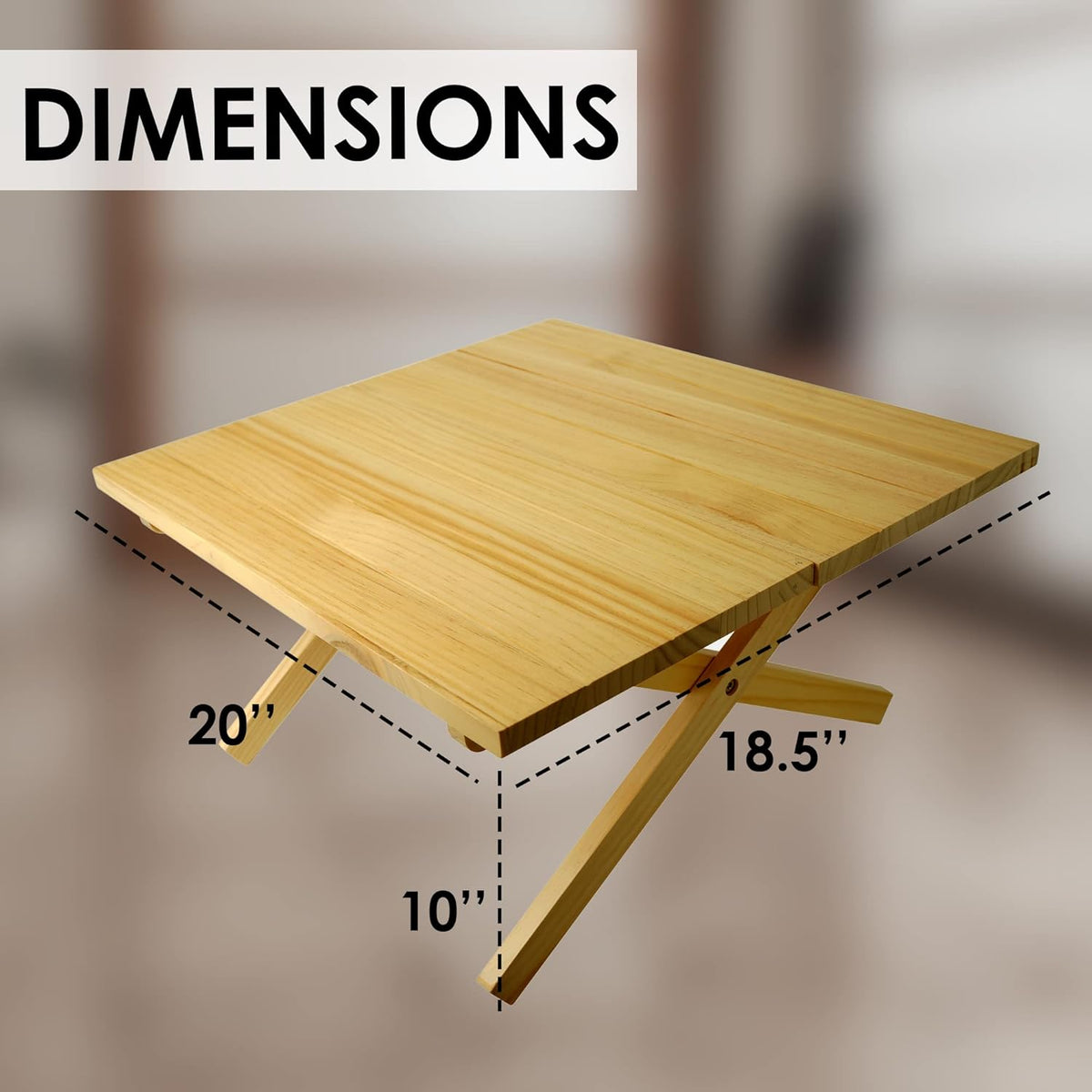 Pinewood Folding Table B558