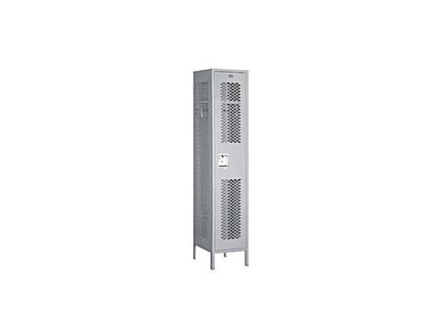 Gray Vented Metal Locker U466