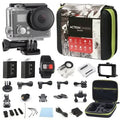 4K Action Camera Dual Screen Ultra HD 16MP Camcorder with Remote J7285